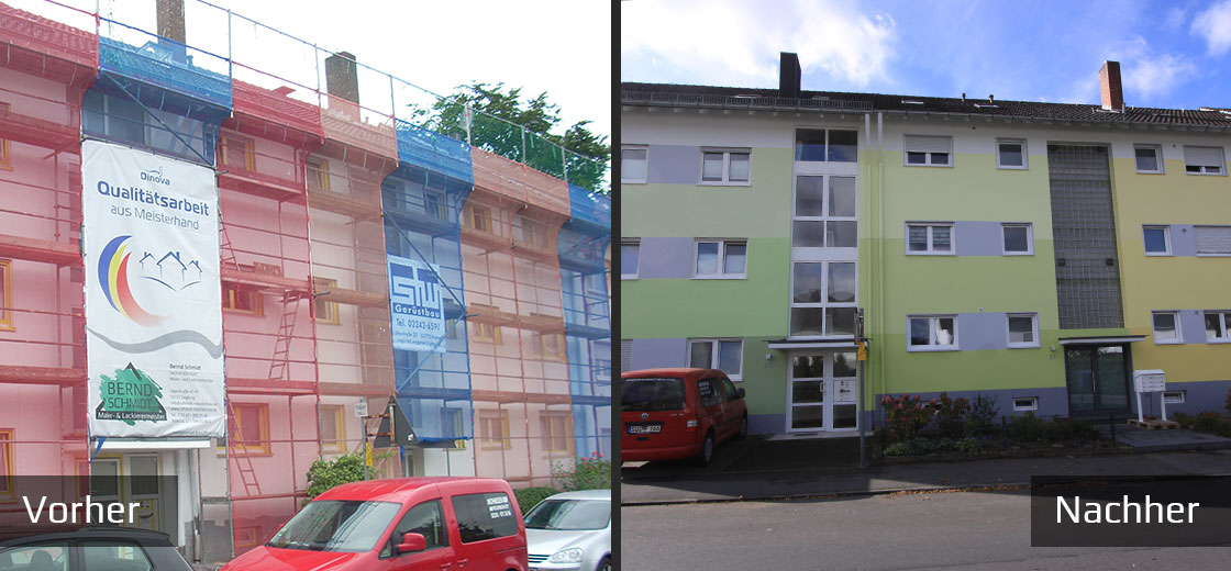 Malerbetrieb-Bernd-Schmidt-Malermeister-Siegburg-Referenzen-Fassadenarbeiten-Fassadensanierung